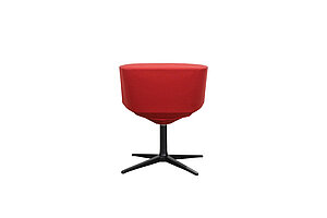 Konferenzstuhl / maxdesign 'DININHO' / rot