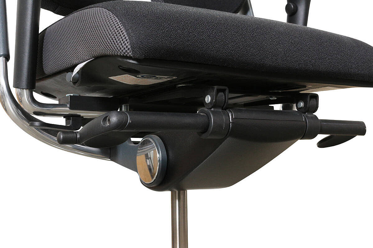 Bürodrehstuhl / Rohde & Grahl 'Duo Back' / schwarz