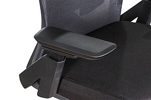 Neuwertig / Bürodrehstuhl / 'X-Back' / Netzrücken / schwarz