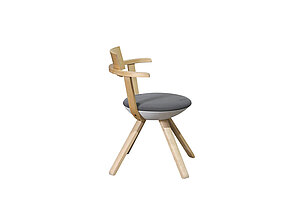 Besprechungsstuhl / Arbeitsstuhl / vitra/artek 'Rival KG002' / Design Konstantin Grcic
