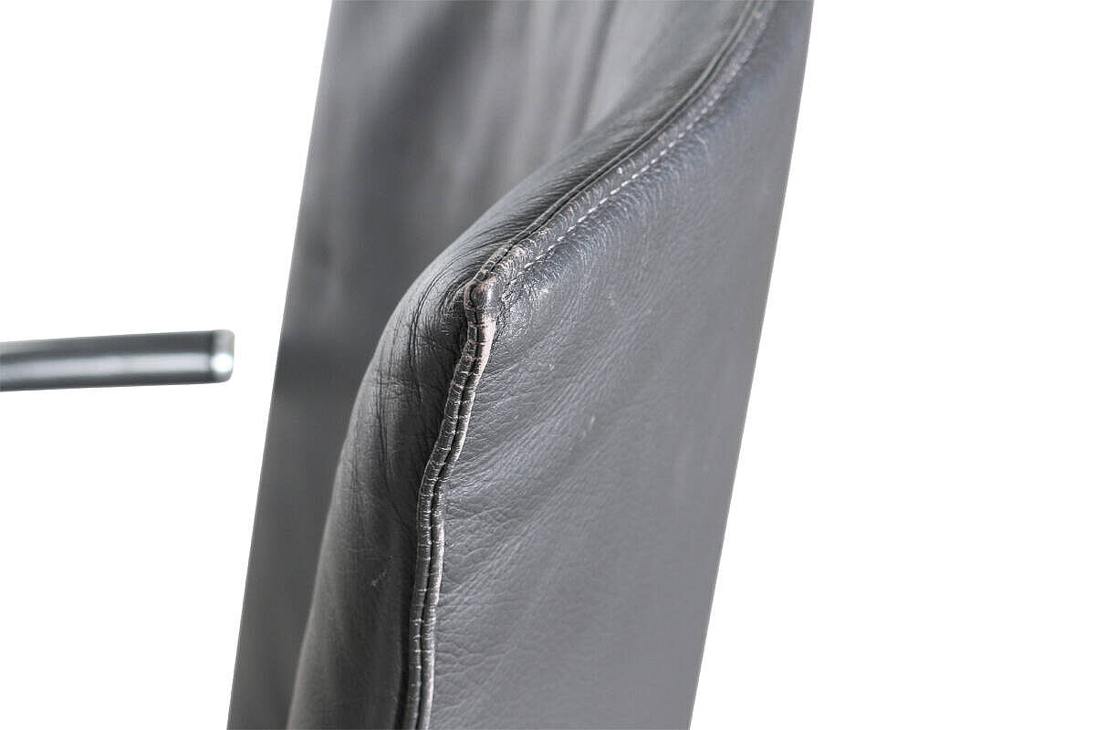 Loungechair / Erik Jorgensen 'EJ 80' / Leder / anthrazit