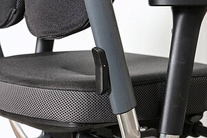 Bürodrehstuhl / Rohde & Grahl 'Duo Back' / schwarz