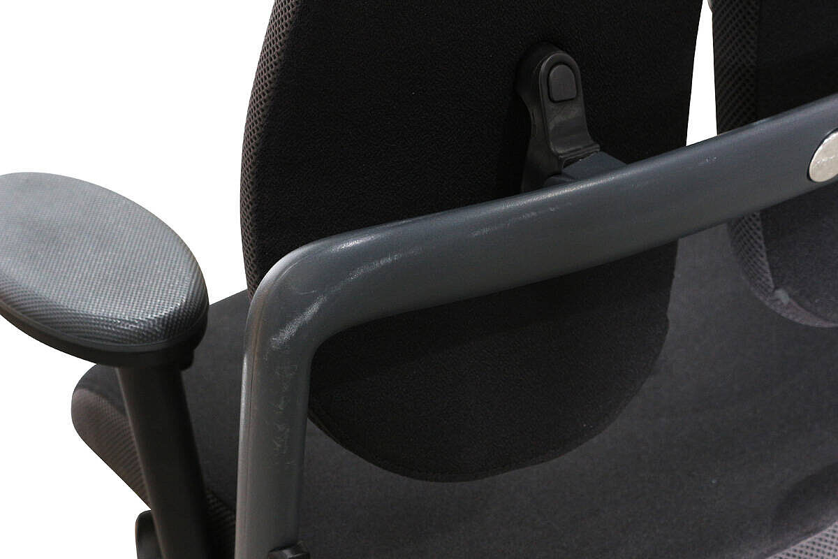 Bürodrehstuhl / Rohde & Grahl 'Duo Back' / schwarz