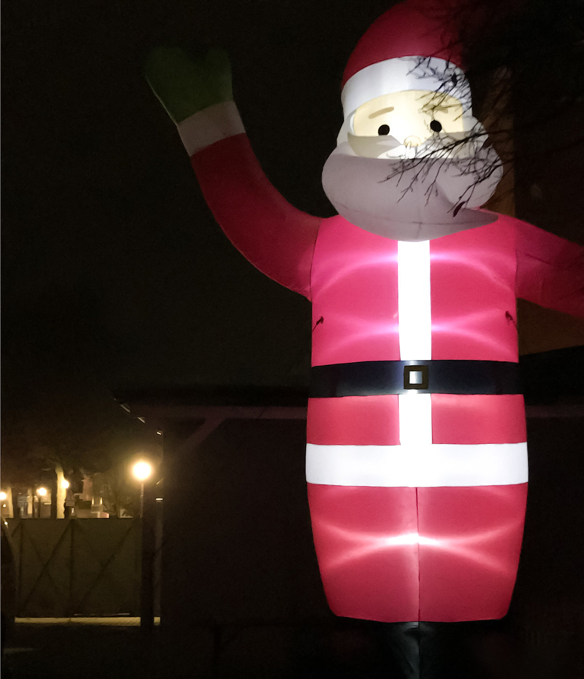 Riesen Weihnachtsmann