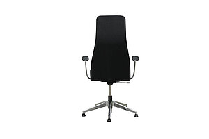 Neuwertig / NP 3504 EUR / Loungestuhl / cappellini 'Lotus Attesa' / schwarz