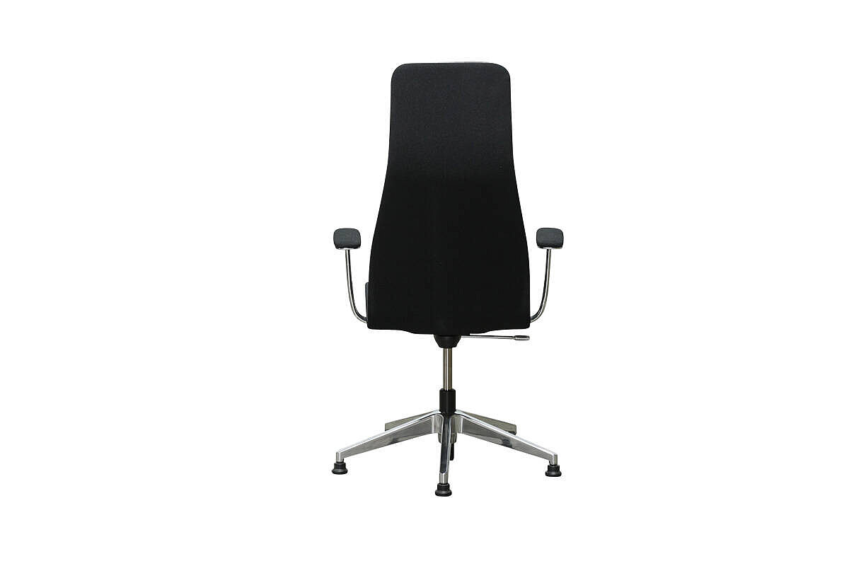 Neuwertig / NP 3504 EUR / Loungestuhl / cappellini 'Lotus Attesa' / schwarz