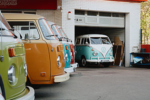 Stillgelegte Tankstelle