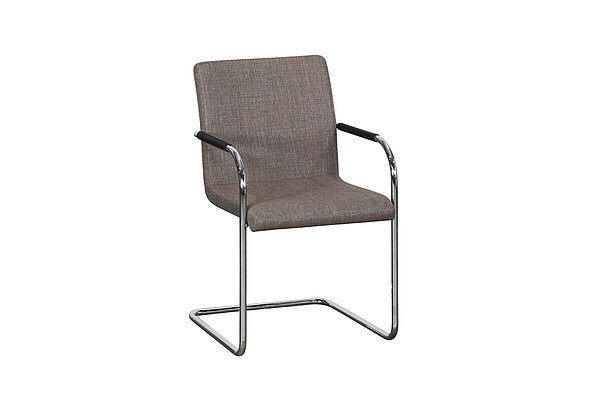 'S 61 V' Freischwinger in graubraun - Design: Glen Oliver Löw, 2001