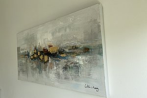 Gemälde „Teich“