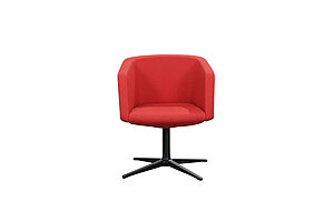 Konferenzstuhl / maxdesign 'DININHO' / rot