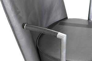 Loungechair / Erik Jorgensen 'EJ 80' / Leder / anthrazit