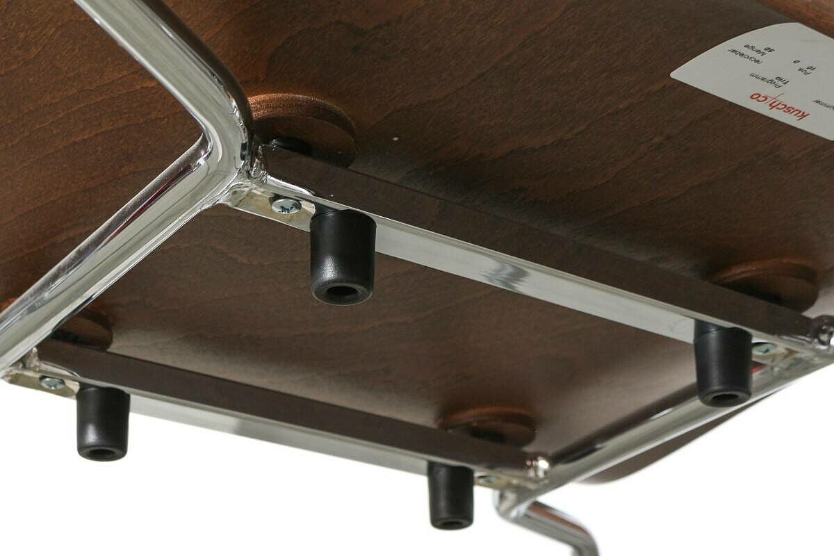 Stapelstuhl / Besucherstuhl / Kusch + Co 'Trio' / Walnuss