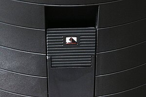 Bürodrehstuhl / König & Neurath 'JET I' / schwarz / Fußkreuz schwarz